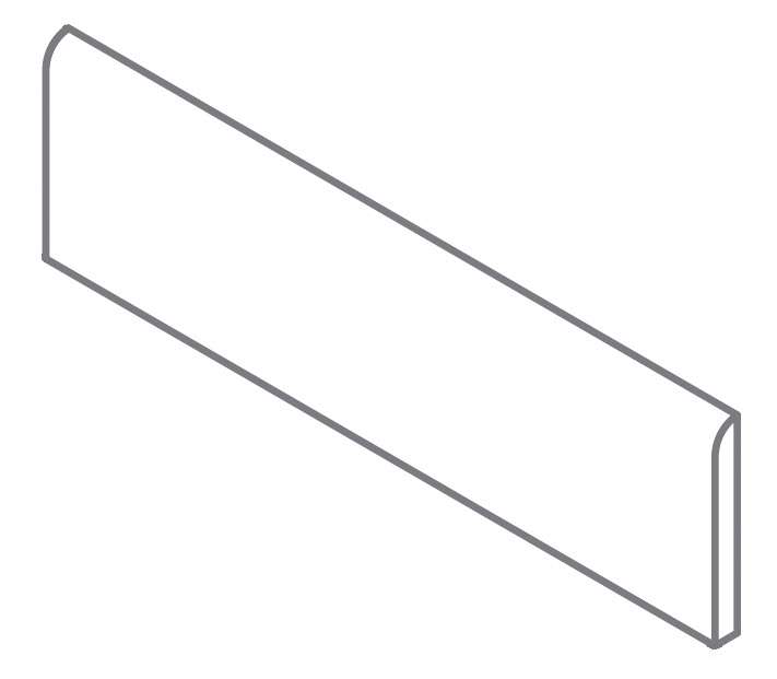 610130001646 Forum Wave Pure Battiscopa 7,2x60 Italon
