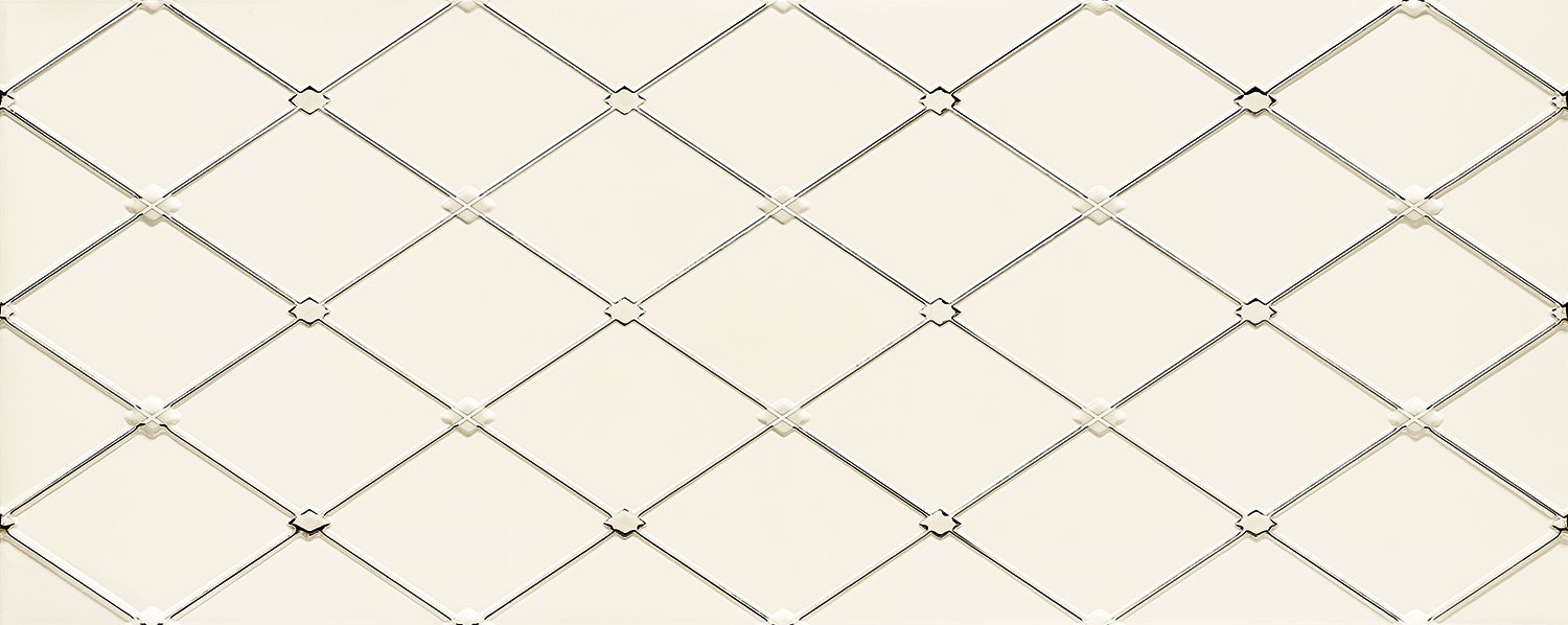 Senza White Decor 29.8x74.8 Tubadzin