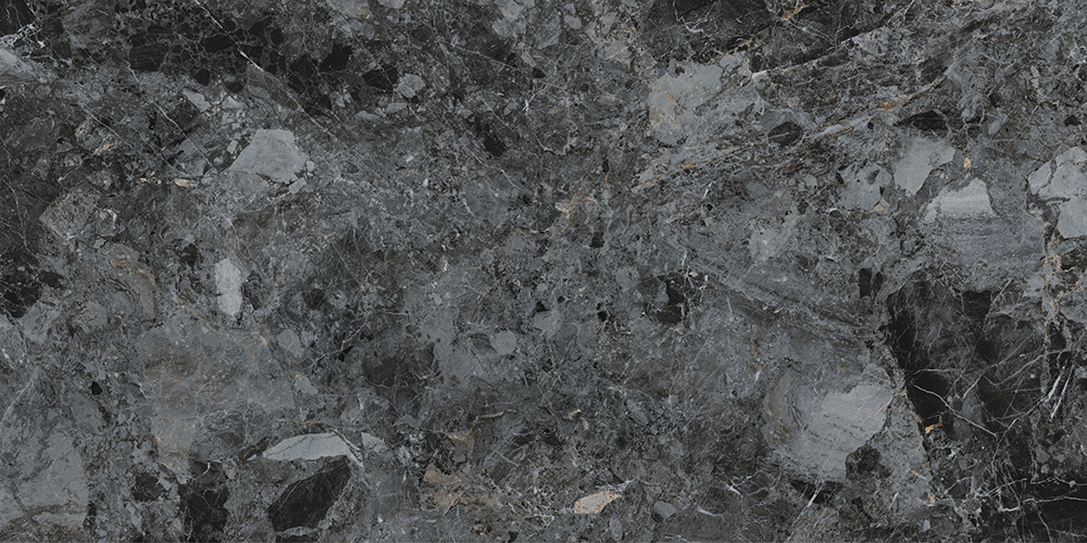 K948087LPR01VTER MarbleS Бреча Черный Лаппато R9 8мм 60x120 Vitra