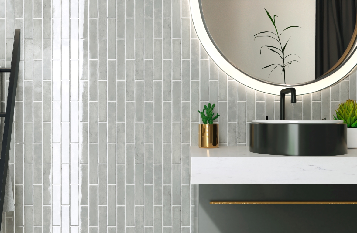 002703 San Remo Emerald 5x25 Monopole Ceramica