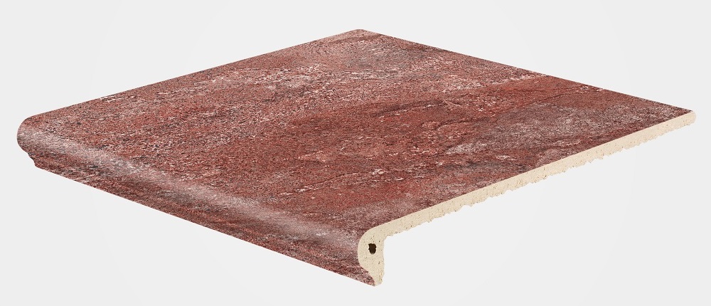 Frankfurt Florentiner-Stufe Ziegelrot 31x32 SDS Keramik