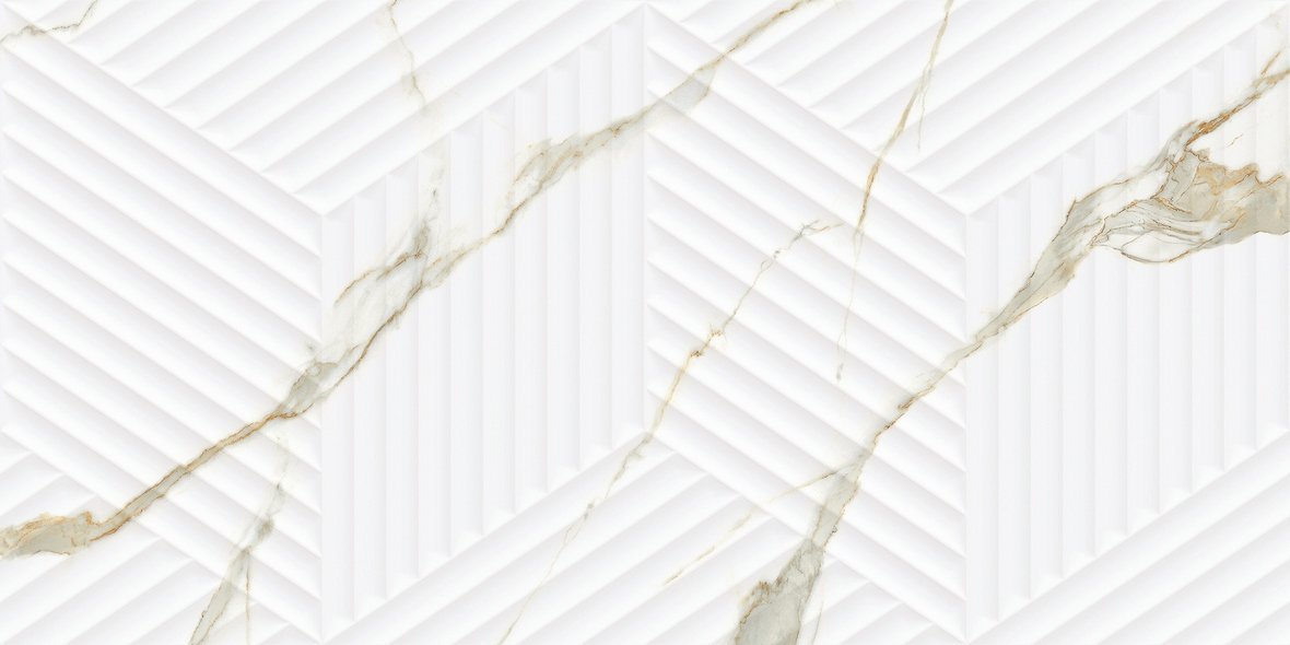LE63063B-F53 Bianco Carrara Classico Cubo Rectificado 30х60 Artecera