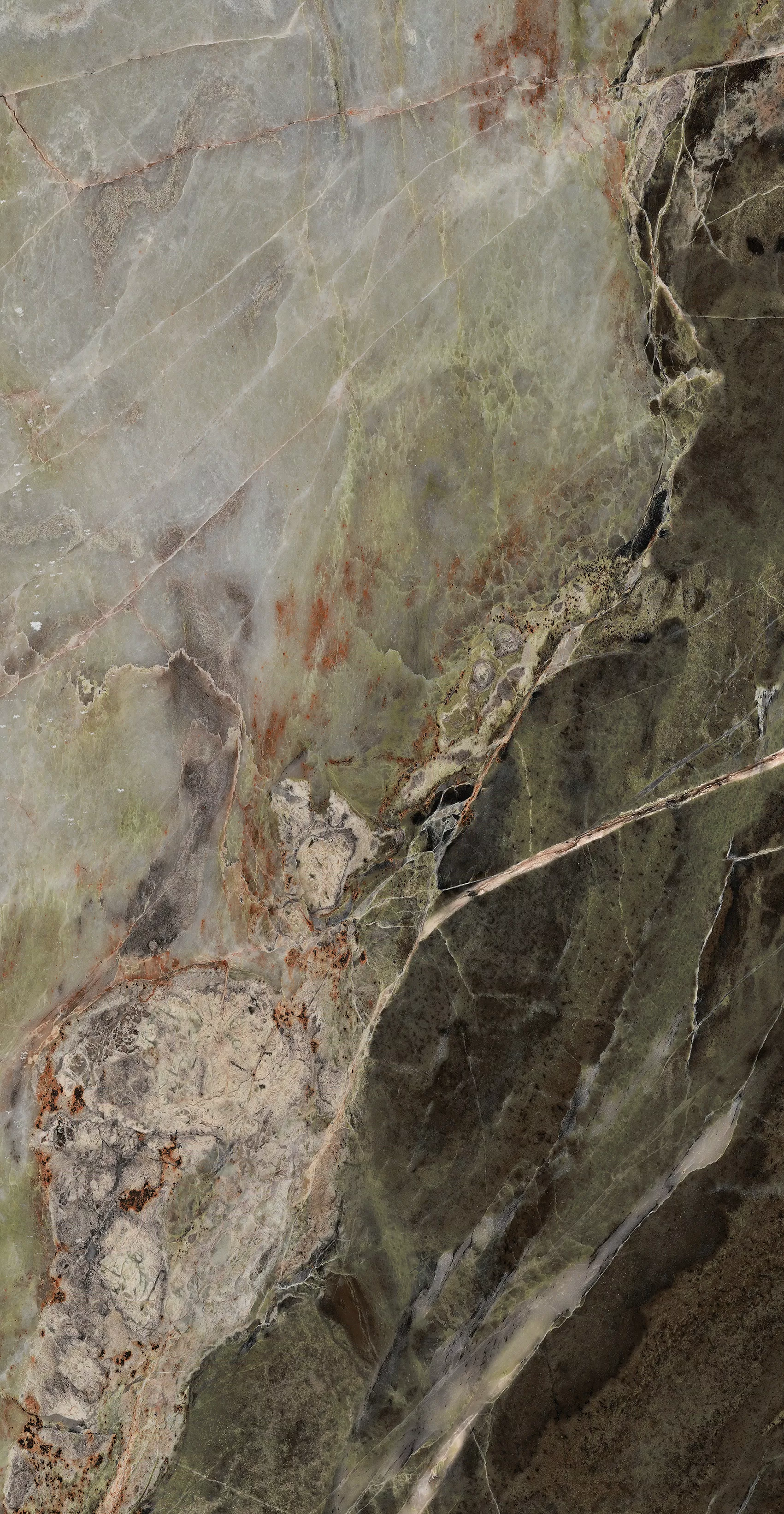 774852 Heritage Emerald Glossy 6mm 60x120 Rex Ceramiche фото 3