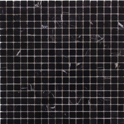 МЧ-п6-15 Nero Marquina 1,5х1,5 30х30 Геомозаика