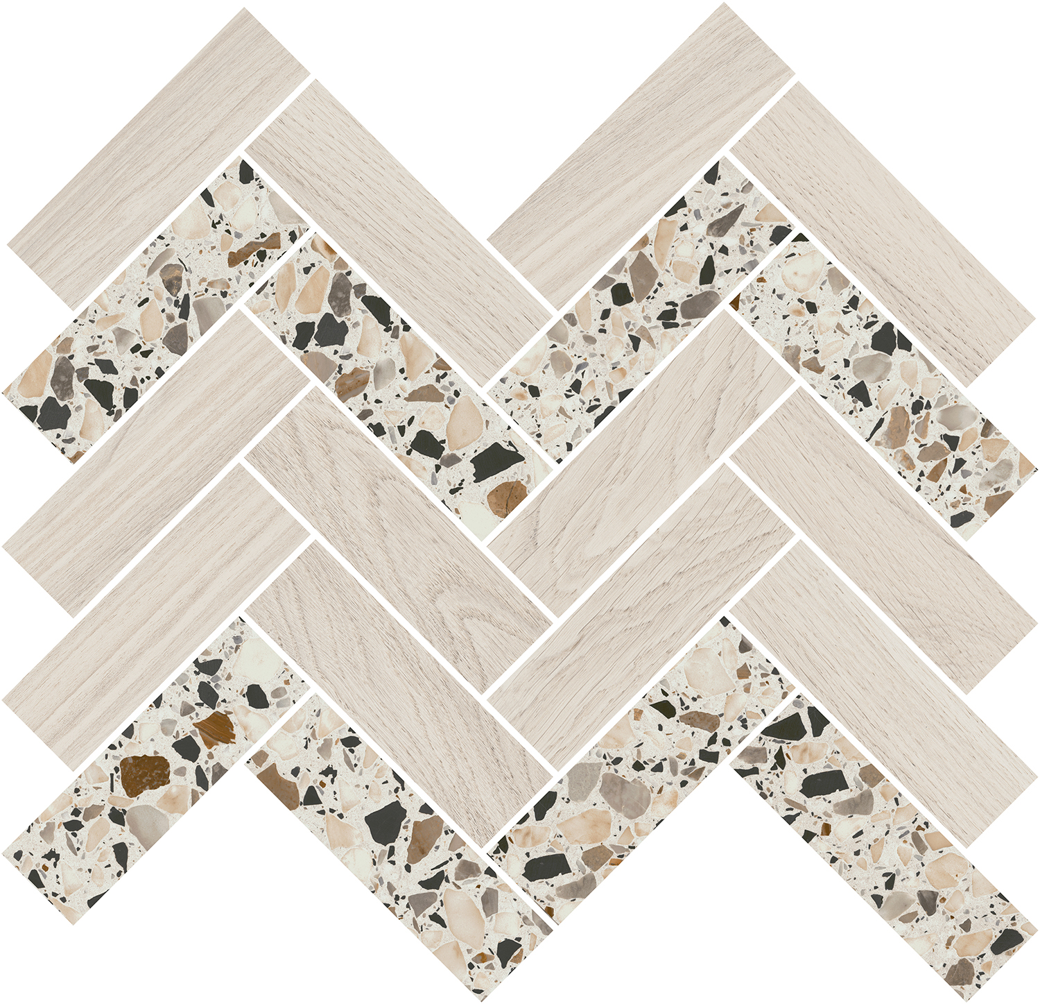 T042/SG5113 Монтиони мозаичный миндальный 34x35,5 Kerama Marazzi фото 4