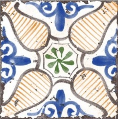 Materia Decoro Vietri Mix 5x5 Novabell