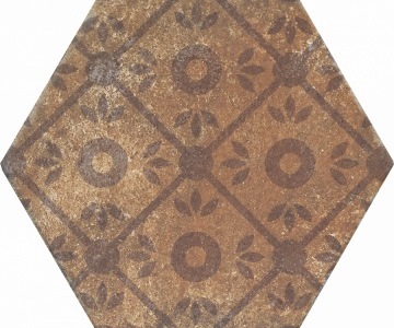 Pompeia Decor Marron 20х24 Monopole Ceramica