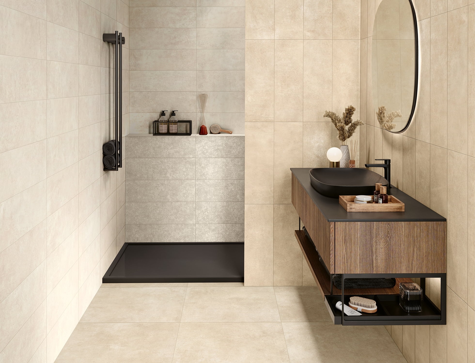 Gravity Shadow White Rett 35x100 Love Ceramic Tiles