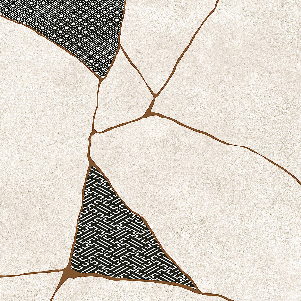 Kintsugi Japan-Hibi Moonlight Nat 60х60 Fioranesе