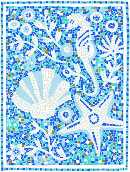 Декор Гольфстрим 25х33 Lasselsberger