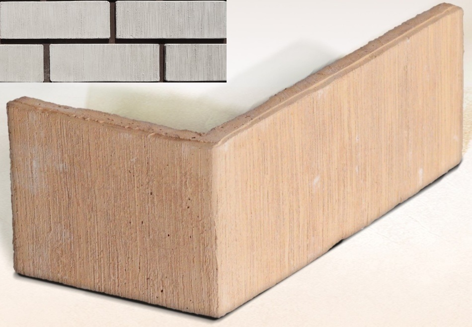 Клинкер 00 угловая 230х90х100х17 Ecostone