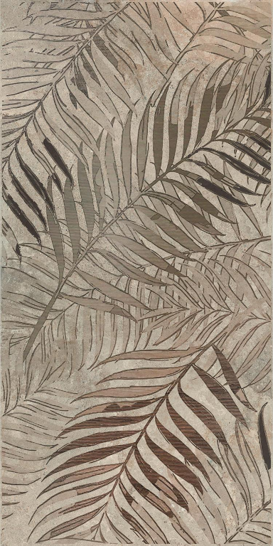 303524 Bronze Fern Rett (2 pcs mix) 60x120 Dado Ceramica