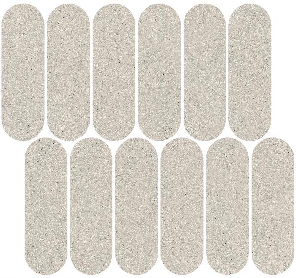 ID143 Джиминьяно наборный серый светлый матовый 30x32 Kerama Marazzi