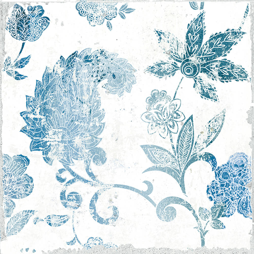Florentina Celeste Mix 15x15 Nanda Tiles