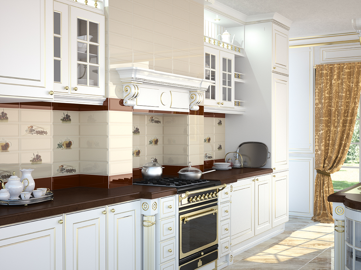 Brillo Bisel Crema 10x30 Monopole Ceramica
