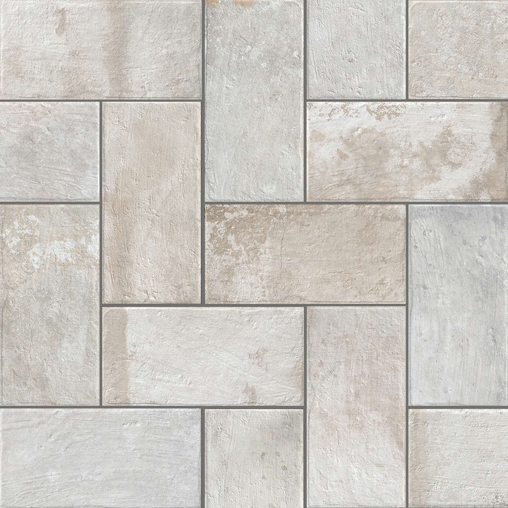 Portu White 16.5x33 Domino