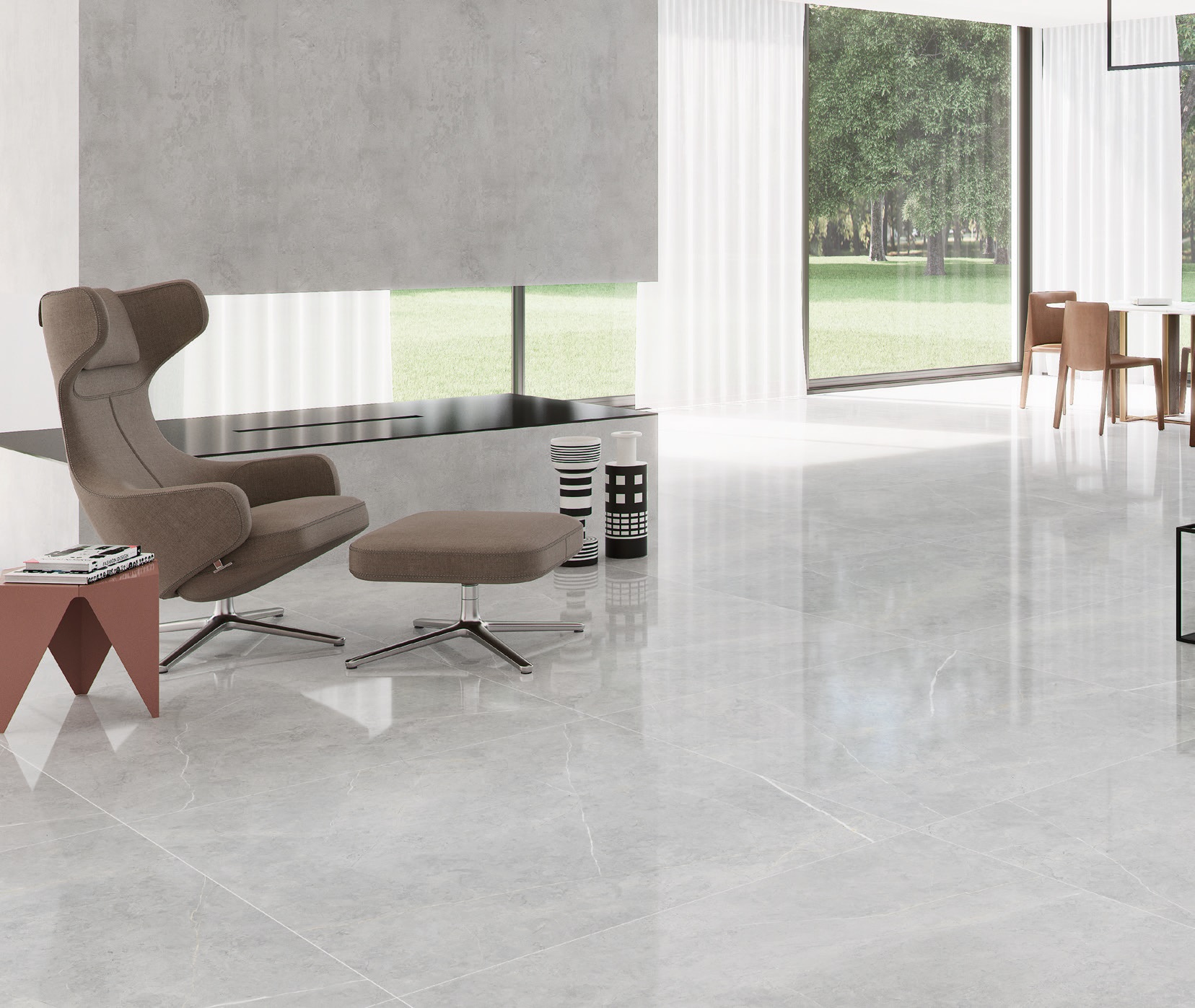 CAN5NORODDKA Northon Light Grey MT Rect 60x120 Keratile