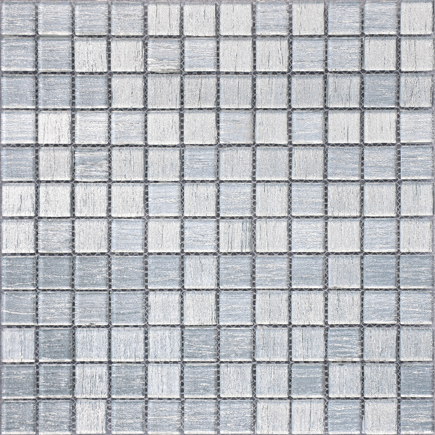 Silver Satin 23x23x4 298x298 Caramelle Mosaic