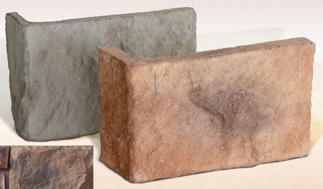 Аризона 01-22 угловая 50х100(150х250)х70-160х20-40 (вариативный размер) Ecostone