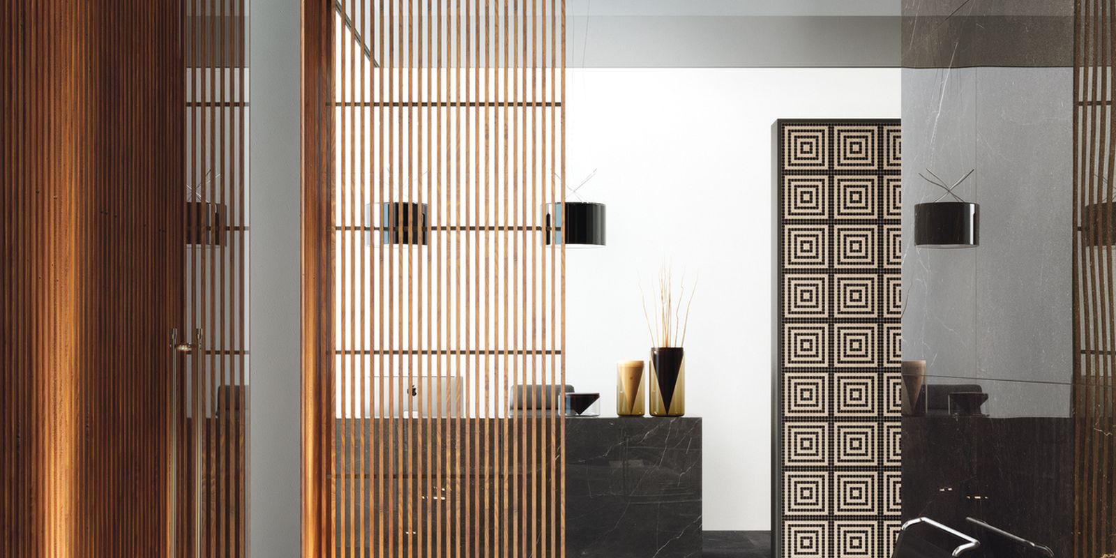 GNSH 75N RM Nero 75x75 Imola Ceramica