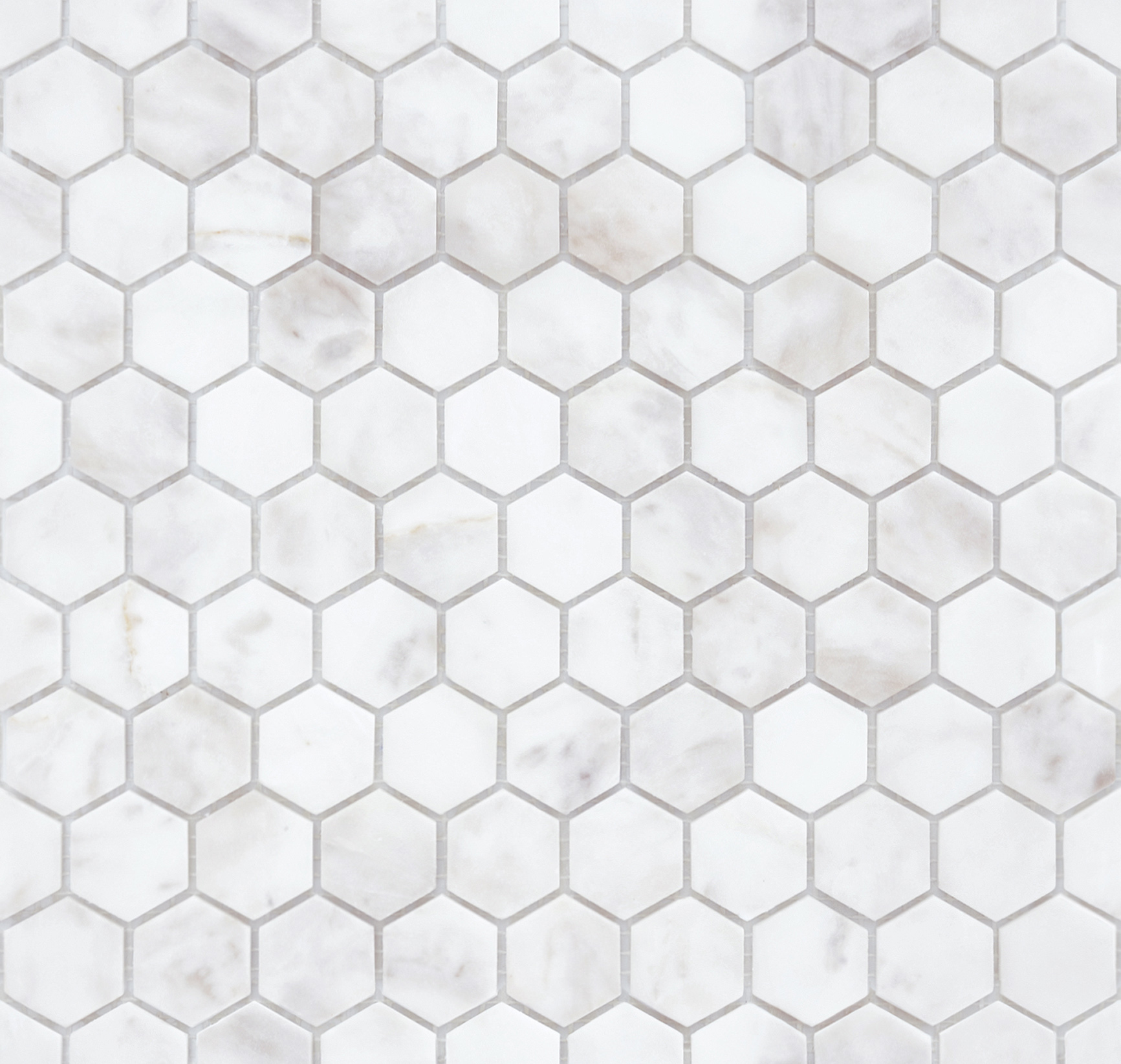 Dolomiti bianco MAT hex 18x30x6 295x305x6 Caramelle Mosaic