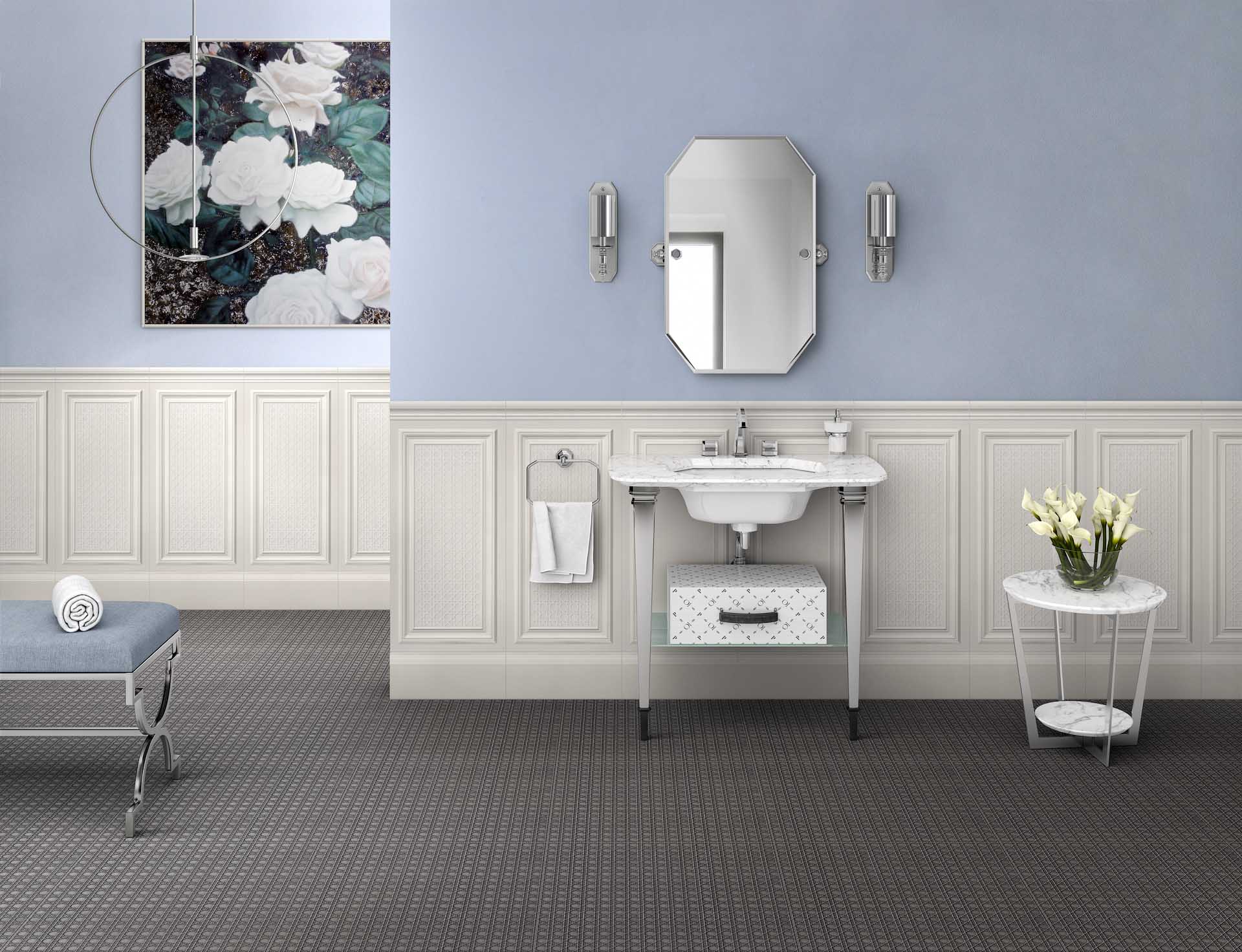 BS PAN V04 800 Viennese Pannello Viennese Bianco 40x80 Petracers