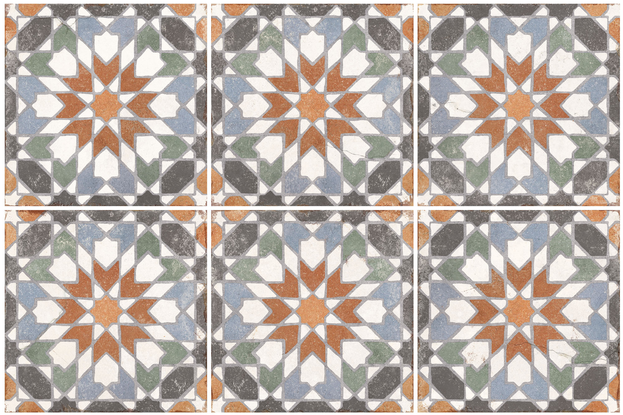 Andalusia Zaida 20х20 Nanda Tiles