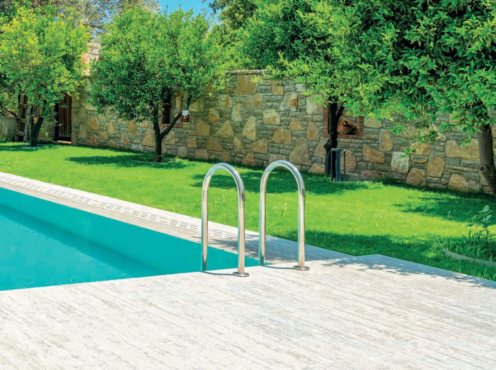 Наружный угол 90° Pool Garden Beige Handle 30x30 Serapool фото 18