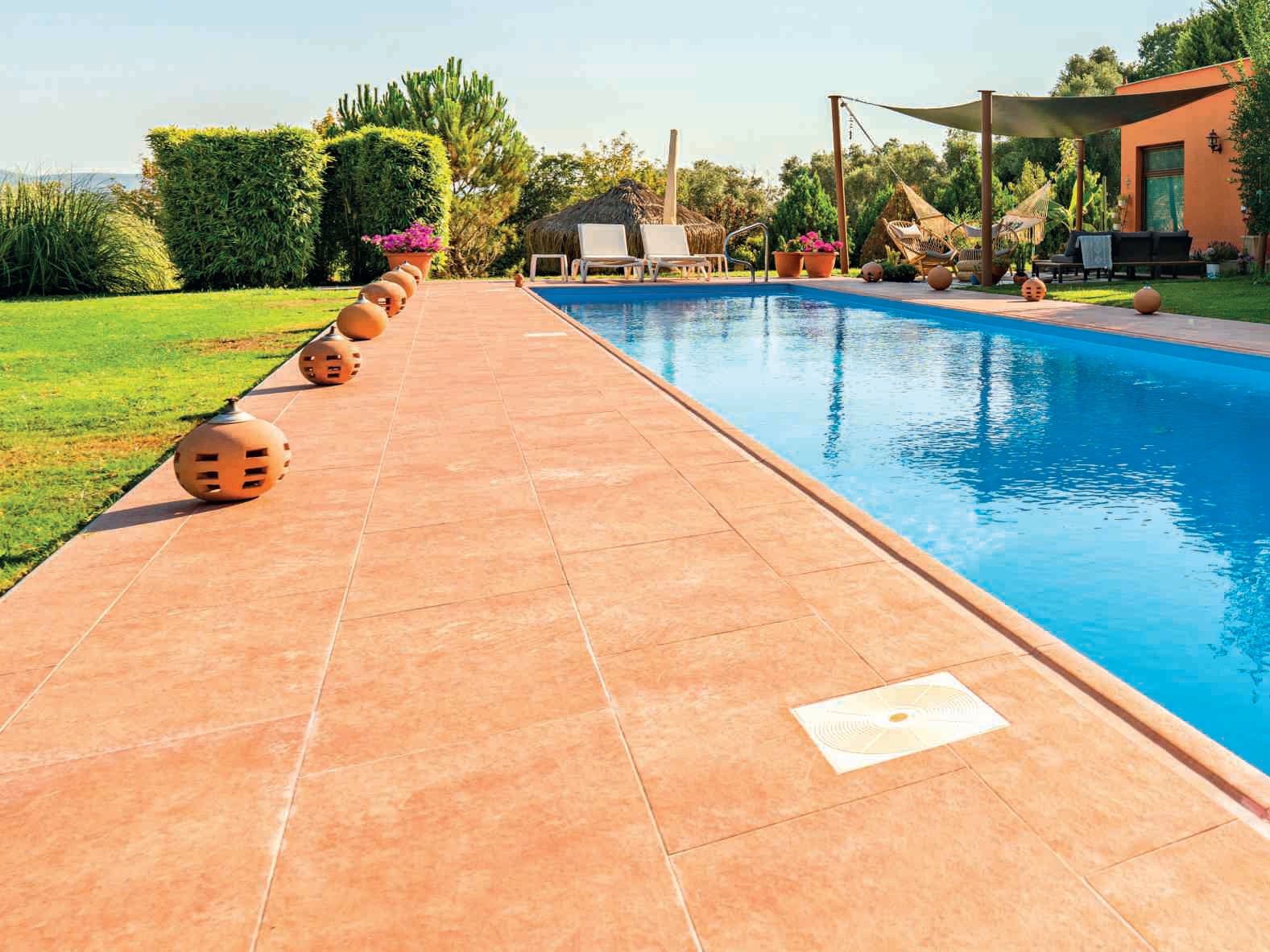 Наружный угол 90° Pool Garden Beige Handle 30x30 Serapool фото 23