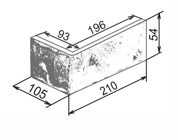 Аликанте 367 Угол 210х105х54х13 Камелот