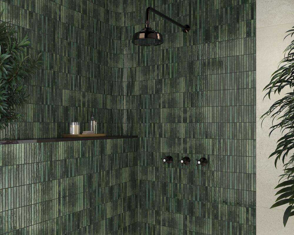 188862 Kit-Kat Mosaic Snow Glossy 11.5x23.1 Dune
