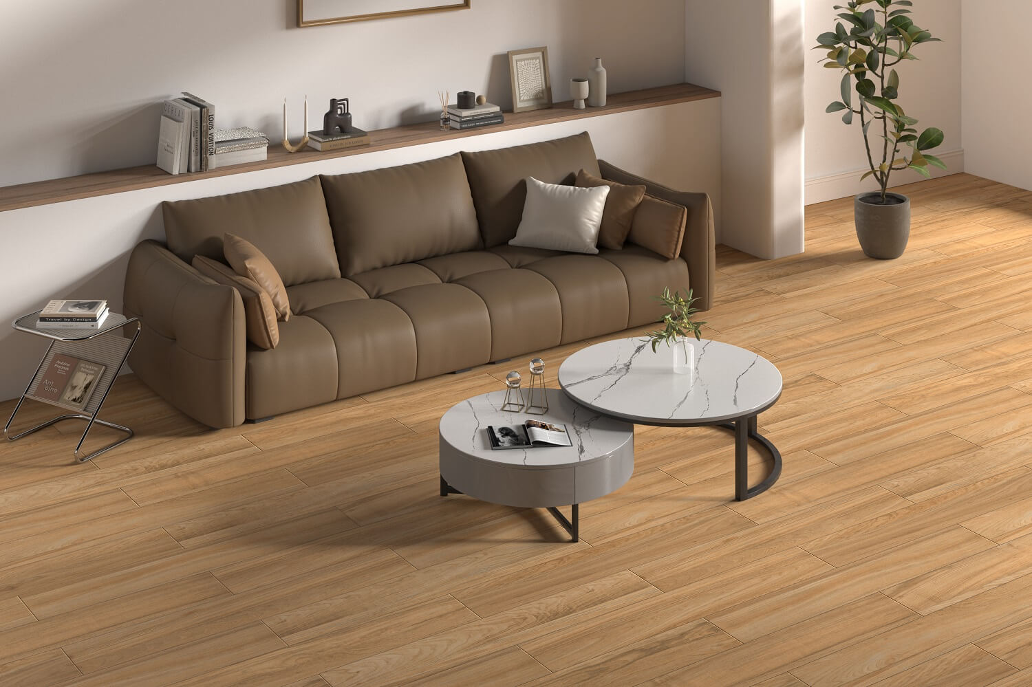 German Wood Beige Matt 20х120 A-Ceramica