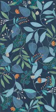 303960 Blue Forest Rett (2 pcs mix) 60x120 Dado Ceramica