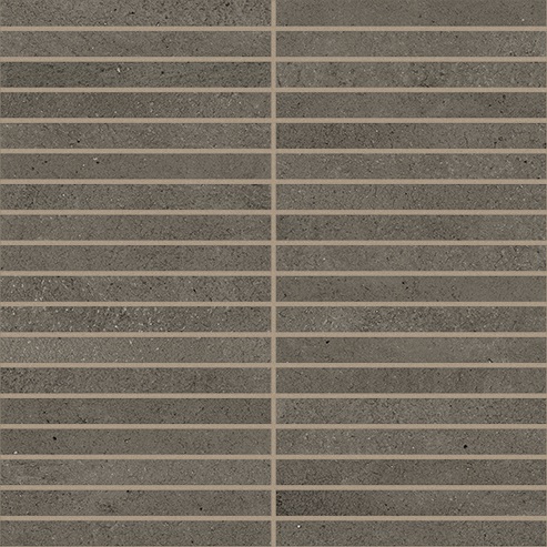610110001120 Coffee Mosaico Strip 30x30 Italon