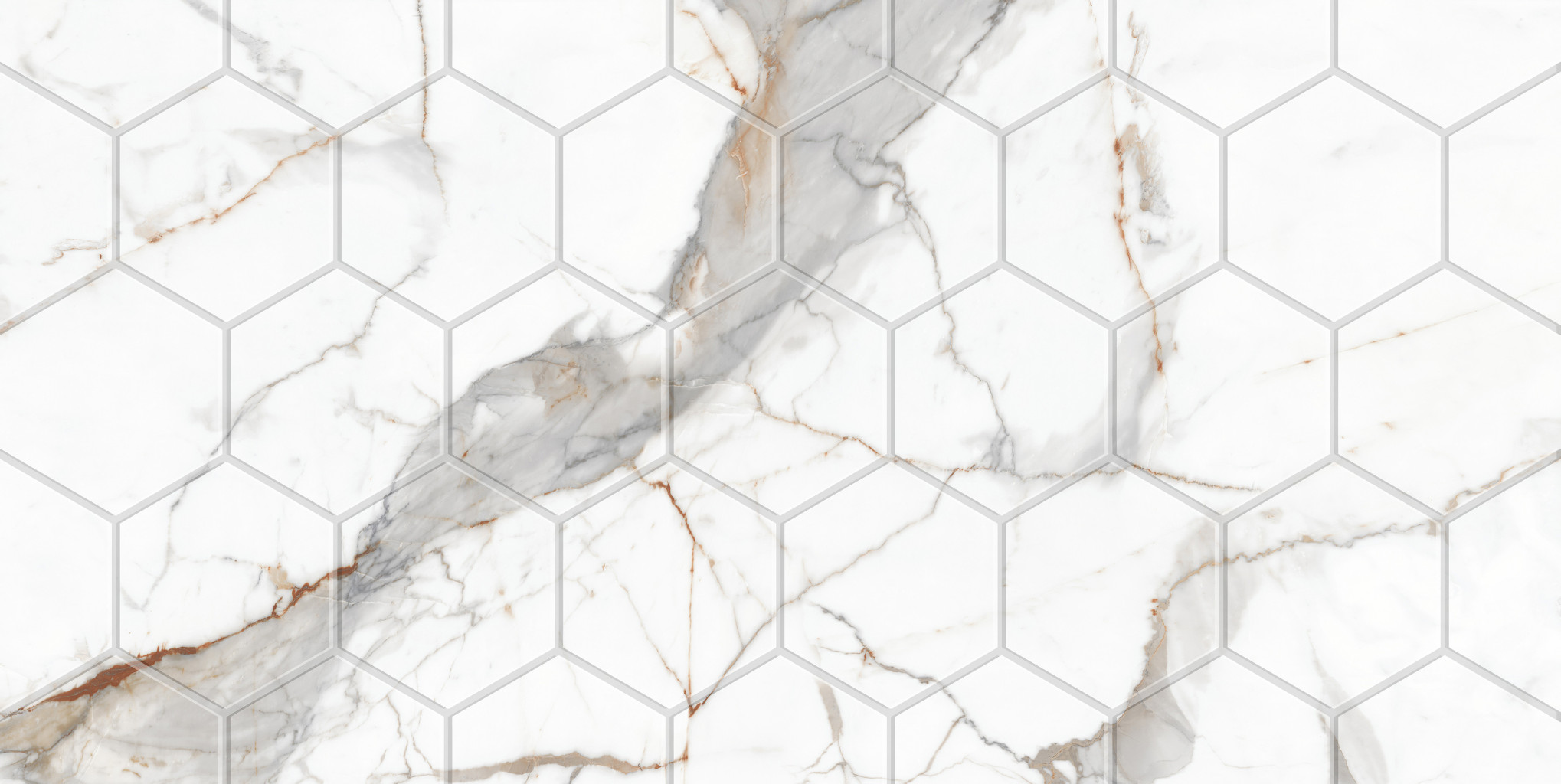 Sandra White Mat Hex 30x60 Eurotile Ceramica фото 4
