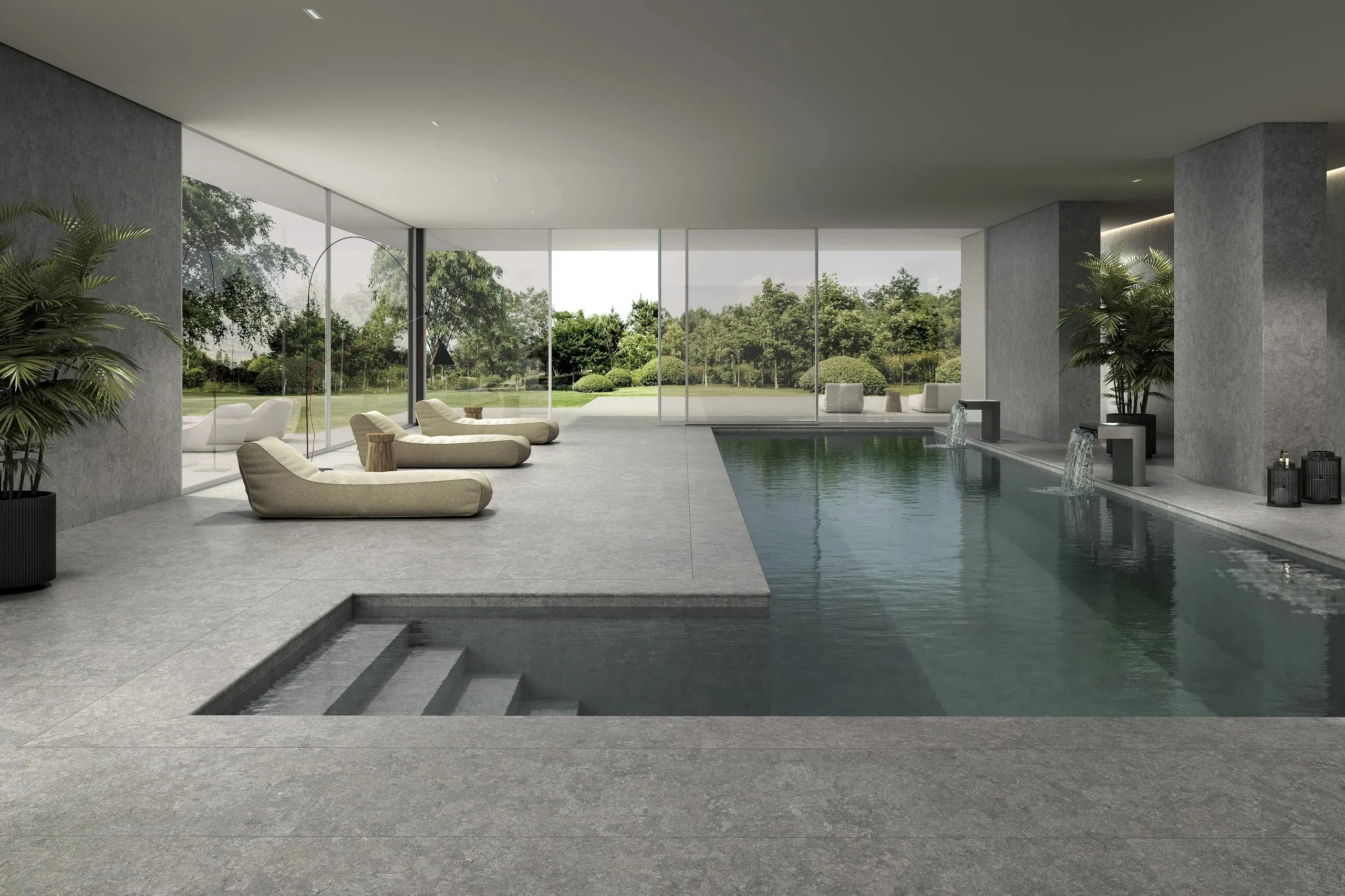 Remate Peldano Recto Bedford Sand C-3 R11 30х330х7,5 Exagres фото 3