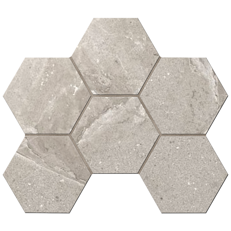 Мозаика KA03 Kailas Hexagon 25x28.5 Ametis by Estima