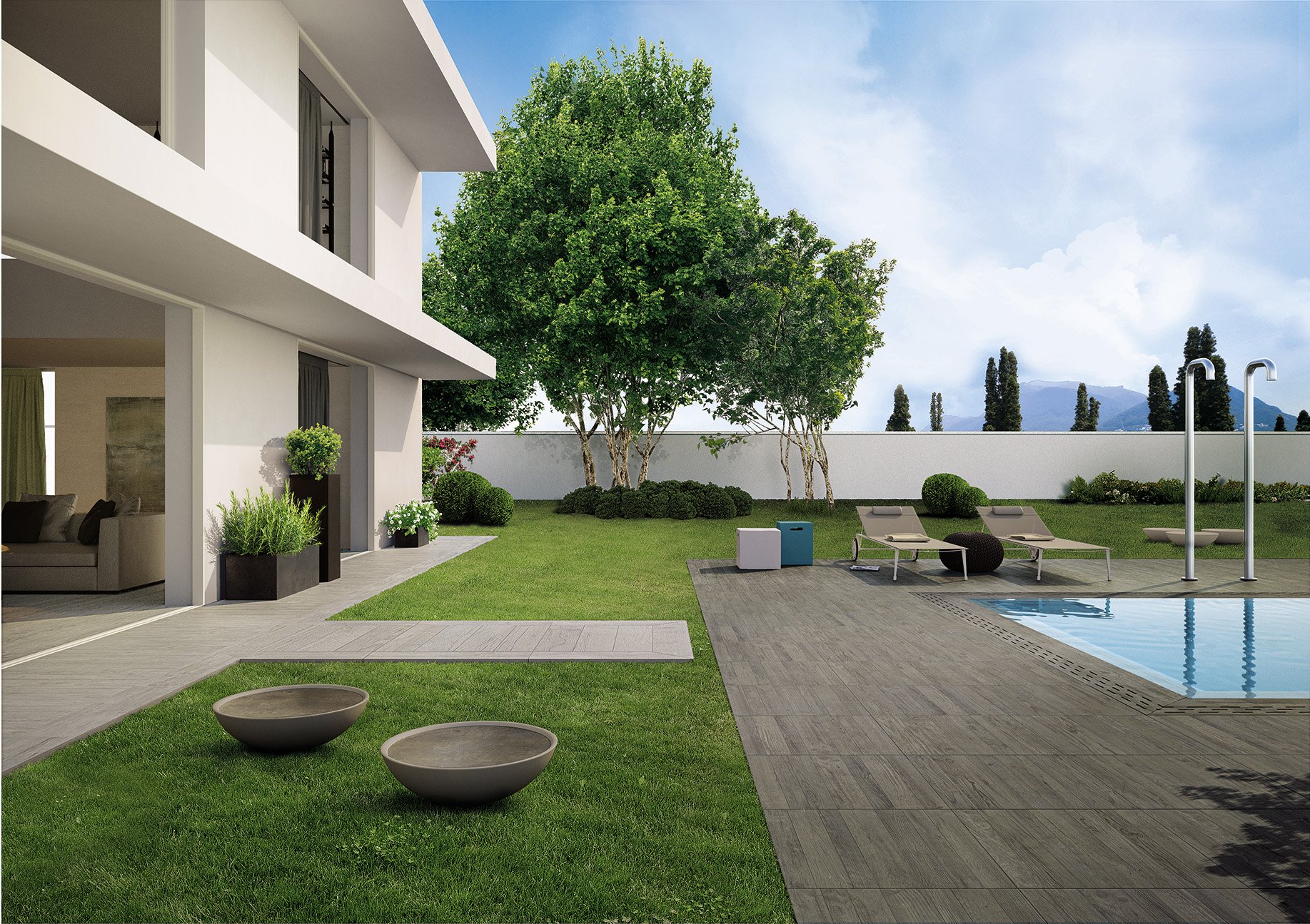 AMV0 Axi Golden Oak Mosaico 3D 35x35 Atlas Concorde