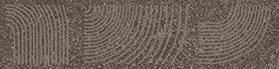 KMB2TGL007BR Бордюр Руссильон коричневый тёмный матовый обрезной 30x7,2x0,9 Kerama Marazzi фото 2