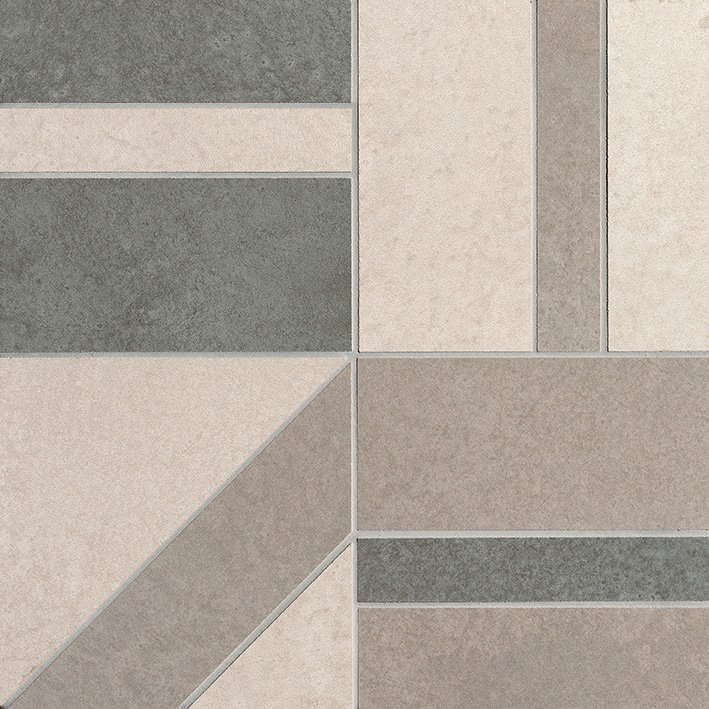 fRDE Ylico Sand Taupe Musk Deco Mosaico 30x30 FAP Ceramiche