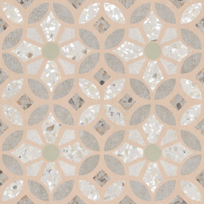 K949796LPR01VTE0 Beton-Terrazzo Декор Пэчворк 7ЛПР 60x60 Vitra