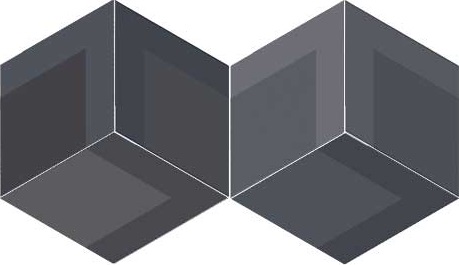 Flow Diamond Decor Black 14x24 WOW