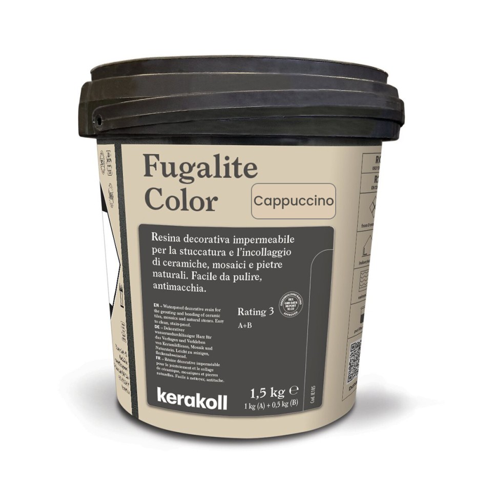 Эпоксидная затирка Fugalite Color Cappuccino 1,5 кг Kerakoll