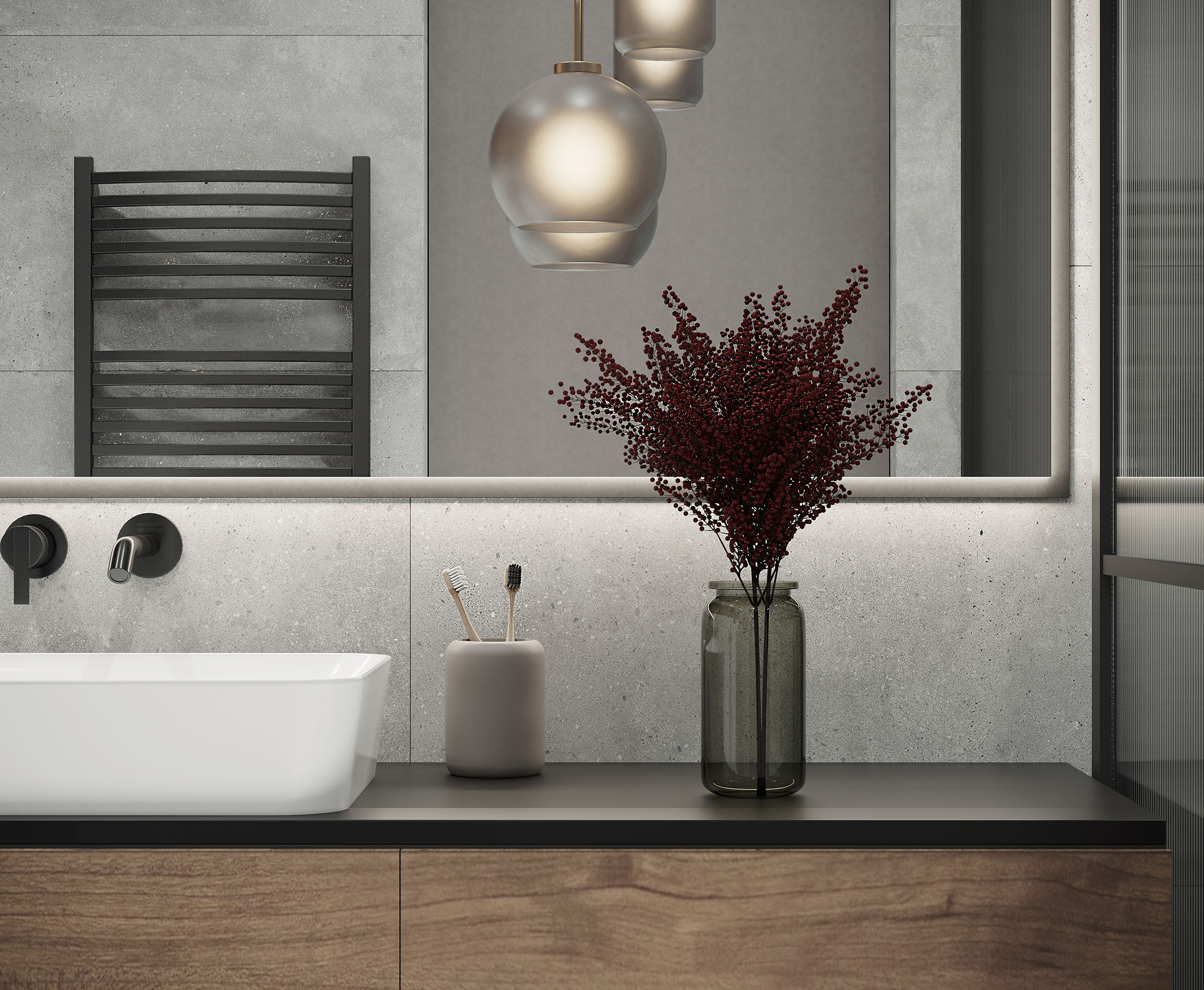 Callisto Gray Карвинг 60x60 Laparet
