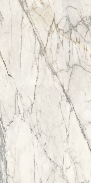 R6RL Maiora Marble Effect Calacatta Oro Glossy Rett 120x240 Ragno Marazzi