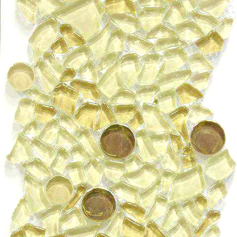 Круглая мозаика Bars Crystal
