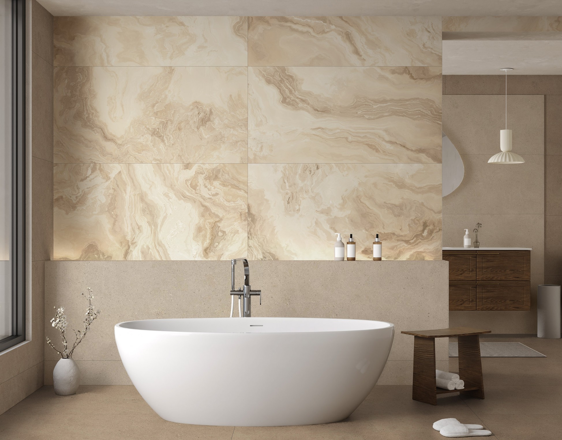 CE00 Спенс Светло-бежевый Структурированный Рект 60x120x9 Estima фото 15