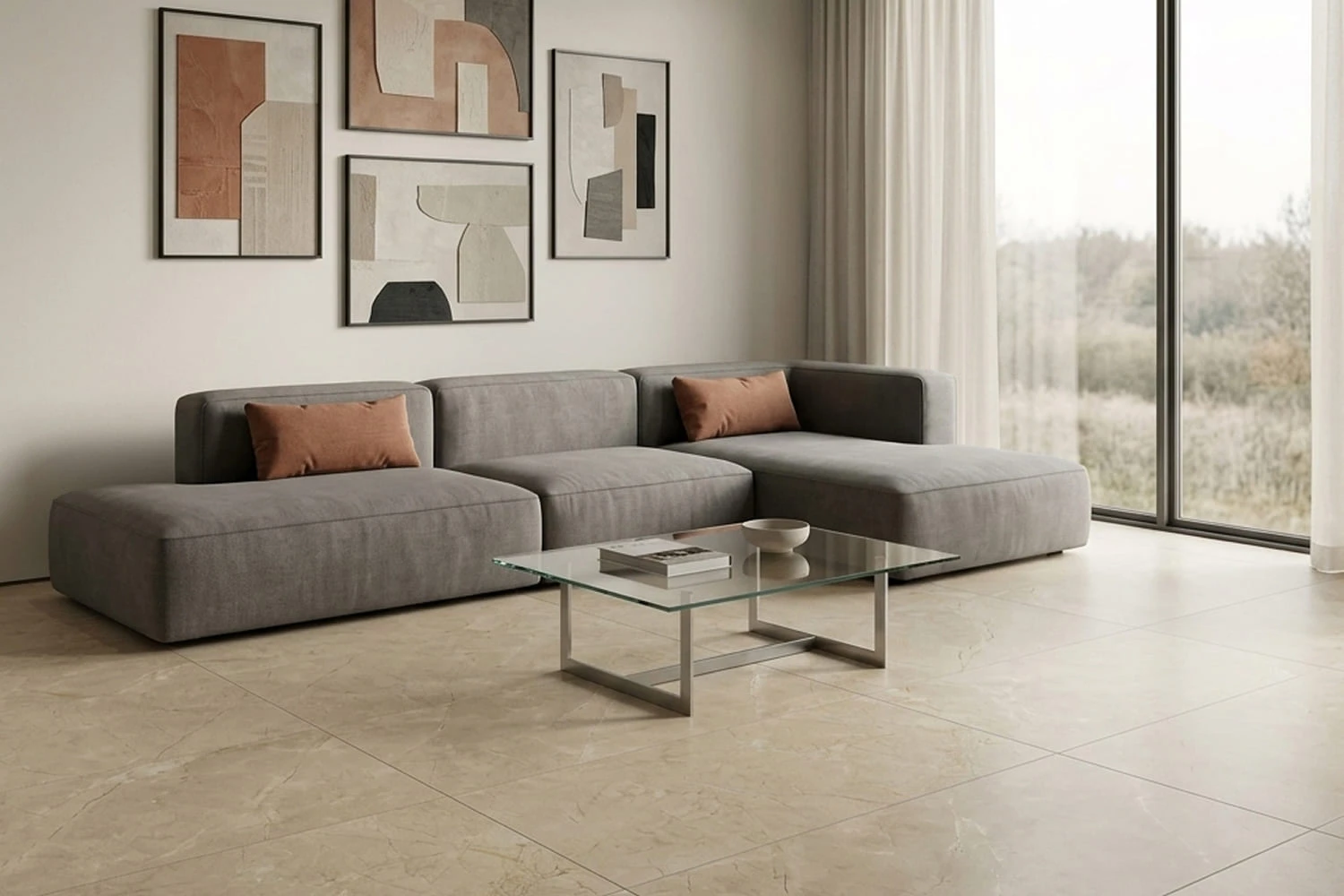 GRS02-27 Петра Известняк / Petra Limestone 60x60 Gresse фото 37
