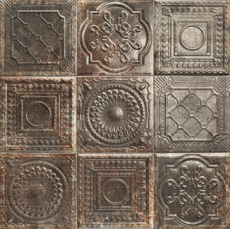 RUSTY NERO 20x20 Mainzu