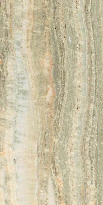 778839 Eccentric Luxe Sage Glossy 9mm 60x120 Rex Ceramiche